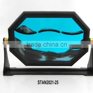Blue Flowing Sand Art Pictures/moving Sand Art Pictures thumbnail-1