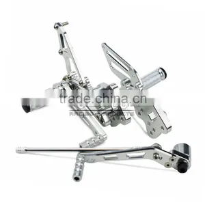 ARS-K6 Aftermarket CNC Forward Control Bracket Foot Peg Motorcycle for Suzuki GSXR 600/750 06-09 thumbnail-2