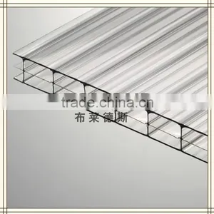 4 To16mm UV Protected High Light Transmission Twin-wall Polycarbonate Sheet thumbnail-4