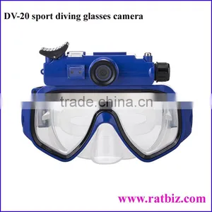 Waterproof 720P HD Sports Diving Glasses Camera 30M Underwater HD 720P (1280*720@30 Frame) HD Video Recording thumbnail-4