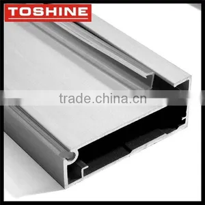 6063 T5 Clear Anodized Wardrobe Door Aluminum Profile thumbnail-1