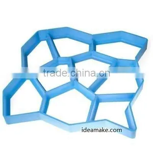 Plastic Concrete DIY Pavement Mould New Pathway Maker Mould DIY Pathway Stone Mold thumbnail-5