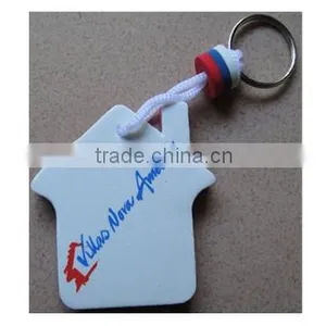 Back Shape Eva Floating Keychain thumbnail-1
