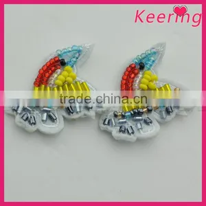 Wholesale Custom Ladies Beads Patches for Clothing thumbnail-3