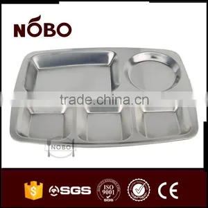Hot Sale Fast Food Tray With 5 Compartments thumbnail-1