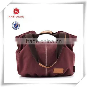 Fashion Design Leisure Western Style Canvas Women Vintage Handbag thumbnail-1