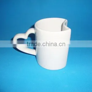 2015 New Special Shaped White Ceramic Mug thumbnail-5