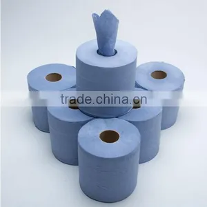 Blue Industry Towel Paper Roll/Blue Hardwound Towel Roll/color Paper Towel thumbnail-4