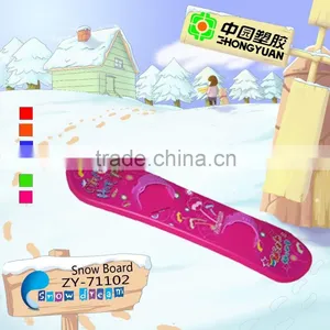 Hot Sale! Winter Outdoor Plastic Baby Snow Board Mold TobogganZY-71103-95 thumbnail-1