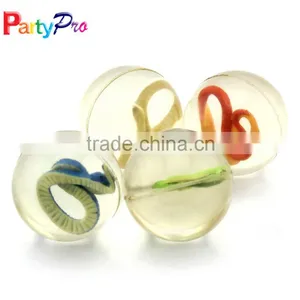 China Factory Wholesale Clear Ball Snake Figure Bouncing Balls thumbnail-4
