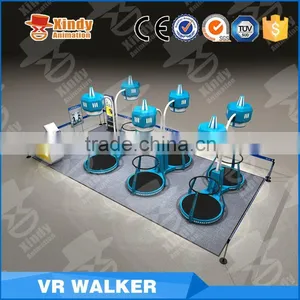 vr Cinema System 9d Cinema / Simulator HTC Vive VR Treadmill Truck Mobile 9d Cinema thumbnail-5