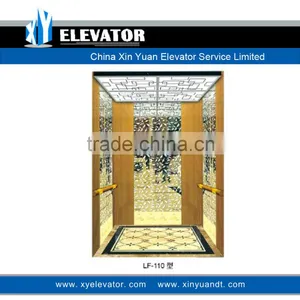 XY Elevator Golden Passenger Cabin thumbnail-1