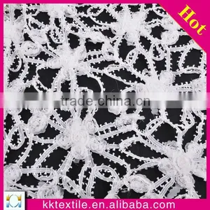 Hot Sale Chiffon Ribbon Twine Embroidery Design for Flower Girl Dress thumbnail-1