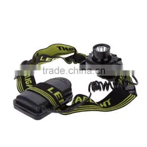 3W Mini Sensor Headlight Induction Lantern Headlamp 280 Lumen 60 Degree Flashlight Head Torch by 3 AAA Battery thumbnail-3