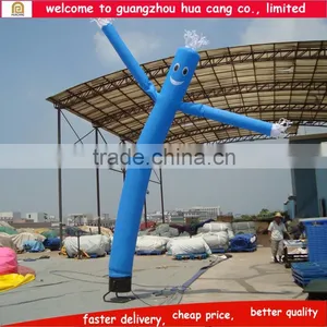 Blue Air Dancer, Air Dancers Advertisment, Single Leg Inflatable Air Waver thumbnail-1