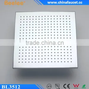 10'' 12'' 14'' 16'' Square Brass Wall Mounted Spa Waterfall Shower Head thumbnail-2