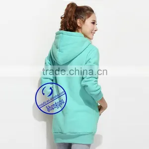China Supplier Custom Women Hooded Sweatshirt With Embroidered thumbnail-4