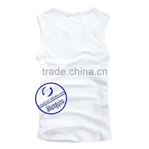 China Manufacturer Quality Custom Printed Hot Sale Mens Tank Top thumbnail-6