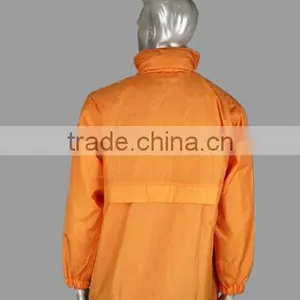 Waterproof Rain Jacket Wholesale Rain Coat With Concealed Hood Made in China thumbnail-2