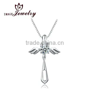 High Quality 925 Silver Fashionable Design Cheap Pendant Silver Cross Pendant thumbnail-1