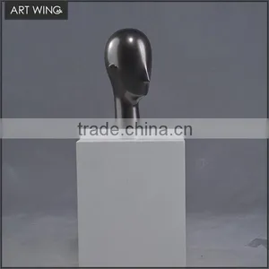 Black Male Egg Head Mannequins Hat Display for Sale thumbnail-2