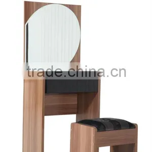 Modern Wooden Dresser With Mirror thumbnail-1
