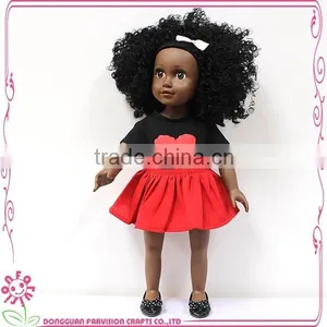 2016 Fashion 18 Inch Ethnic African Plastic Black American Girl Doll thumbnail-3