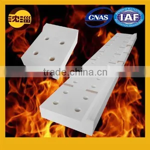 Tin Bath Bottom Brick Perforated Block Manufacturer Glass Kiln Refractory Brick thumbnail-1