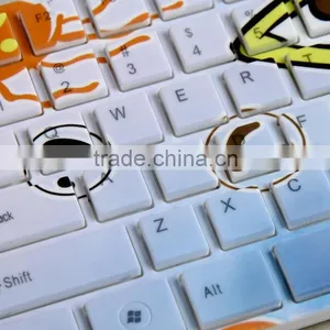 2016 High Quality Customize Digital Printing Usb Keyboard With Painting thumbnail-6