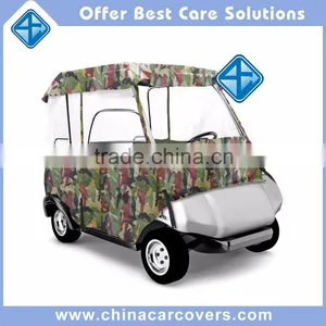 Outdoor Weather Protection Golf Cart Enclosure Cover thumbnail-1