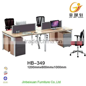 Office Furniture Small Wooden Office Working Desk Computer Partition thumbnail-5