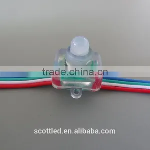 DMX512 Led Pixel String Light,DC5V Input;full Color;50pcs a String,waterproof IP68;Square Shape thumbnail-2