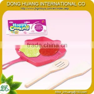 Promotational Kids Plastic Mini Kitchen Play Set With Fry and Ham thumbnail-1