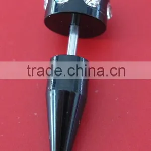 Body Piercing Jewelry,316L Black Titanium Expander thumbnail-1