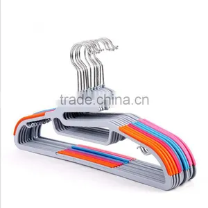 10 Pcs/lot New Brand Dry and Wet Double Usage Clothes Hanger Non-trace Anti-skid Clothes Rack Clothing Houses Laundry Rack thumbnail-3