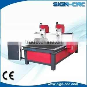 Double Process 3 Axis 3d Cnc Router for Woodworking 1325-2 thumbnail-2