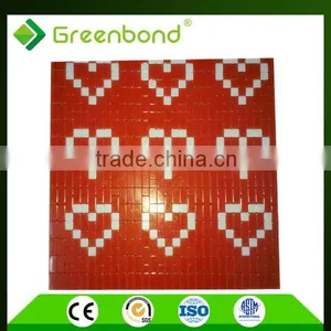 GREENBOND Embossed Composite ACP Sheet With Printing thumbnail-1