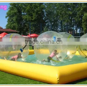 Factory Price and Good Quality Inflatable Swimming Pool for Kids/ Square Inflatable Pool/ Portable Swimming Pool for Sale thumbnail-4