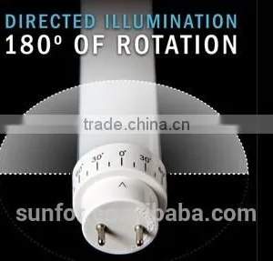 2016 t8 Tube Light 8W ROTABLE ALUMINUM ALLOY HIGH PERFORMANCE PROJECT t8 Led Xxxx Tube thumbnail-3