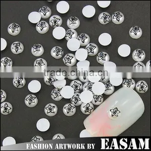 Half Cut Pearls,nail Pearl Easam Nail Art Decoration thumbnail-1