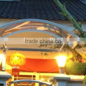 Elegant Shade Popular Design! Outdoor Polycarbonate Aluminium Door Awnings Lowes Size 1200x1600mm thumbnail-4