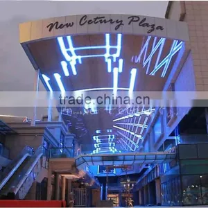 Transparent LED Curtain of P16 P20 SMD 3IN1 Indoor LED Strip Curtain Screen thumbnail-1