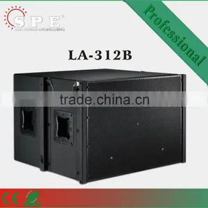 SPE Audio, Line Array Speakers, LA-312B 1000W Dual 12 Inch Subwofer Passive thumbnail-1