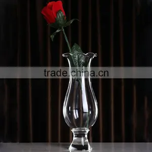 Beautiful Clear Crystal Glass Cylinder Vase Flower thumbnail-3