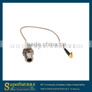 N Female Bulkhead to MC -Card Plug Pigtail Jumper Cable With n Male Connector thumbnail-1