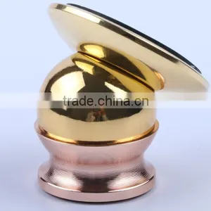 360 Degree Rotating Strong Magnetic Luxury Metal Stand Holer for Mobile Phone thumbnail-6