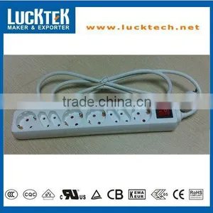 8 WAY EUROPEAN TYPE EXTENSION SOCKET thumbnail-1