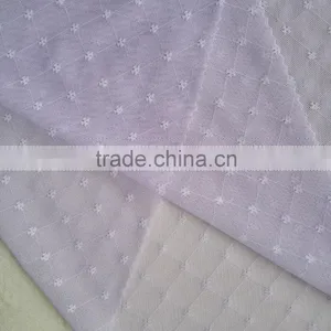Warp Knit Lingerie Use Plaid Pattern Nylon Spandex Mesh Jacquard Fabric thumbnail-2