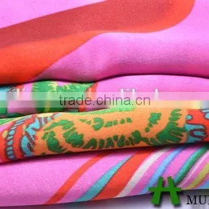 Mulinsen Textile Printing With Twist Heavy Weight Polyest Satin Fabric thumbnail-3