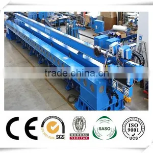 Steel Plate Butt Joint Long Seam Welding Machine , Automatic Flat Butt Welding Machine thumbnail-2
